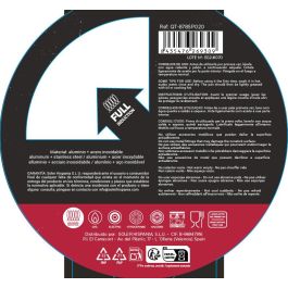 Quttin Sarten 20 cm Aluminio Forjado Induccion Full Spiral (4 Unidades)