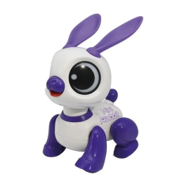 Lexibook AAABS07538 Power Rabbit Mini - Conejo Robot con Efectos de Luz y Sonido, Control de Aplausos, Repetición Precio: 28.49999999. SKU: B19JA6HTD5