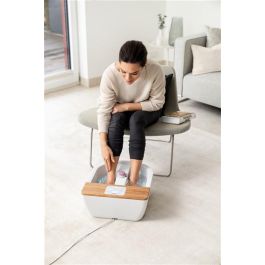 Beurer FB-65 Hidromasaje de Pies Wellness con Masaje Vibratorio, Burbujas y Calentamiento de Agua