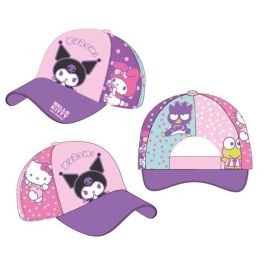 Hello Kitty Kuromi Gorra Visera Curva Infantil Púrpura Talla 53 cm