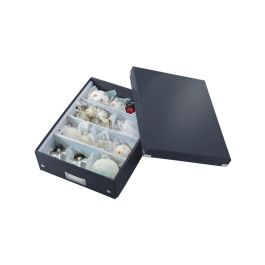 Caja Almacenamiento Leitz Click & Store Mediana Color Negro 280x100x370 mm