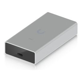 Ubiquiti UACC-Adapter-RJ45-USBC-10G - Adaptador USB-C a Ethernet 10GbE 10 Gb/s, Plug and Play, Negro/Gris, Compatible con Windows, macOS, Linux