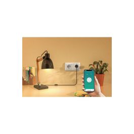 WOOX Smart Plug Wifi Francés con Monitor de Energía WOOX Smart Plug Wifi Francés con Monitor de Energía