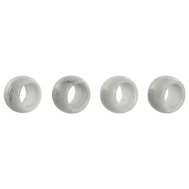 DKD Home Decor Servilletero Basicos de Marmol Blanco - Set de 4 Piezas, 4.8 x 3.3 x 4.8 cm Precio: 10.89. SKU: B1GM7MKBA7