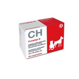 Complejo B para Perros y Gatos - 60 Comprimidos con Vitaminas B1, B2, B6, B12 - Alimento Complementario Precio: 16.7899996. SKU: B1B5A2SY2V