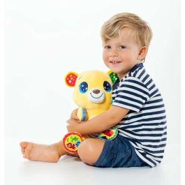 Molto Gusy Luz Osito Interactivo con Luz y Sonidos, Cuentacuentos y Grabadora, 24 cm