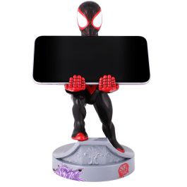 Cable Guy Miles Morales Spiderman Marvel, soporte de 21cm para mandos de PS5/Xbox y smartphones