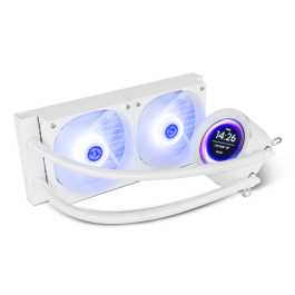 NOX Hummer X-240 LCD Refrigeración Líquida AIO 240mm con Pantalla LCD RGB Blanco para CPU Intel/AMD Precio: 141.50000029. SKU: B162RJK6JX