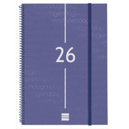 Agenda Anual (2026) Catalan Finocam Espiral Year Espiral Tapa Pp Con Goma E40 210X297 S/V Blau Agenda Anual (2026) Catalan Finocam Espiral Year Espiral Tapa Pp Con Goma E40 210X297 S/V Blau Precio: 14.49999991. SKU: B14XFW5ZLN