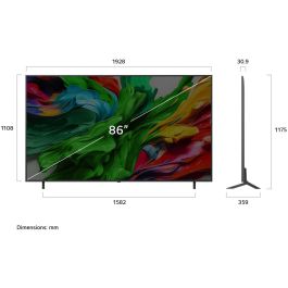 LG 86QNED85A6C 86" 4K QNED evo AI UHD 120 Hz Smart TV