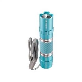 Varta 16617301421 Minilinterna de Aluminio Turquesa Lipstick Light 1xAA