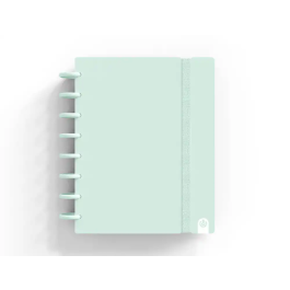 Carchivo Cuaderno Ingeniox Foam A5 80 Hojas Rayado Horizontal Menta Pastel
