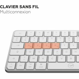 Teclado Mobility Lab KMP2000W Mini Blanco