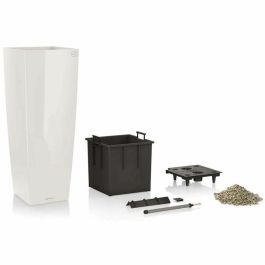 Lechuza Jardinera Cubico Alto 40 TODO EN UNO Blanco brillo 18230 421493