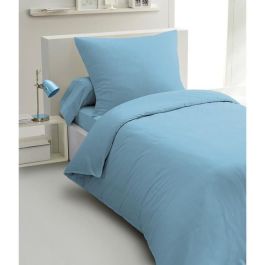 Home Linge Passion HP72068 Juego de edredón 2 piezas Microfibra 82g 140x200 cm Azul Cielo