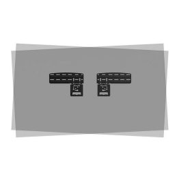 Neomounts WL30-265BL1 Soporte de pared para TV de 43 a 85 pulgadas, hasta 60kg, compatible con Samsung, ultraplano, acero, negro