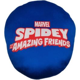 Spidey SPI3700891710022 Cojín 3D de Microfibra - Diseño Spidey - 40 cm