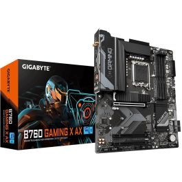 Gigabyte 9MB76GX5X-00-G13 Placa Base B760 GAMING X AX Socket 1700 Intel 14ª/13ª/12ª Gen DDR5 Wi-Fi 6E LAN 2.5GbE ATX Precio: 161.49999954. SKU: S7185973