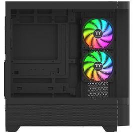 Thermaltake View 290 TG ARGB Midi Tower Negro - Torre PC con Ventiladores ARGB y Panel de Cristal Templado