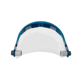 Faru Pantalla para Casco A20C con Visera y Protector Barbilla Azul 200x300 mm Seguridad en el Trabajo