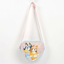 Cerdá Bolso Corazón Bluey 15 x 14 x 4 cm para Niñas, Edad Recomendada 36 meses