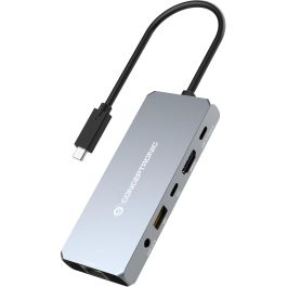 Conceptronic Docking Station USB4 6 en 1 con HDMI 8K 60Hz, 2.5GbE, USB-C PD 100W, USB-C 10Gbps, USB-A 10Gbps y Audio Precio: 96.49999986. SKU: B1AW8K4NB9