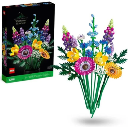Lego 10313 Bouquet of Wild Flowers, plantas artificiales con amapolas, para adultos Precio: 69.79000006. SKU: B18SKVGG6T
