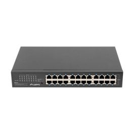 Lanberg Switch Ethernet Gigabit 24 Puertos RJ45 1000Mbps No PoE para Rack 19" 48Gbps