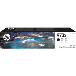 HP 973X Cartucho de Tinta Original Negro Alto Rendimiento y Alta Capacidad PageWide Precio: 159.78999971. SKU: S5600657