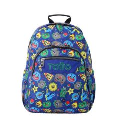 Totto Mochila Acuareles MA04ECO021-2416N-8JZ 20L, convertible en carro, con organizador y compartimento para pc Precio: 45.50000026. SKU: B1E4EG4HZZ