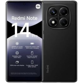 Xiaomi Redmi Note 14 Pro 6.67" Android 14 256GB 8GB RAM Cámara 200MP Dual SIM Negro