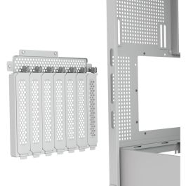 COUGAR FV270 ARGB Midi Tower Gaming PC Blanco con Panel Vidrio Templado e Iluminación RGB - Soporte ATX/EATX