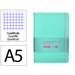 Antartik Cuaderno A5 Tapa Dura Hojas Cuadriculadas Rosa y Turquesa 100 Hojas 80gr FSC Precio: 6.59000001. SKU: B1FK8D6NNQ