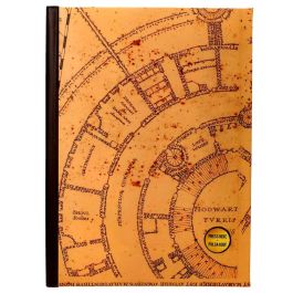 SD TOYS Cuaderno A5 Harry Potter Mapa del Merodeador 90 hojas rayadas con pilas AG10 incluidas Precio: 15.68999982. SKU: B1AP2DFR84