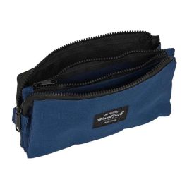 Portatodo Triple BlackFit8 Urban Negro Azul marino (22 x 12 x 3 cm) Portatodo Triple BlackFit8 Urban Negro Azul marino (22 x 12 x 3 cm)