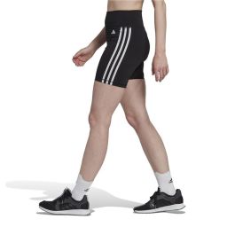 Pantalones Cortos Deportivos para Mujer Adidas Essentials High-Waisted Negro 11-12 Años