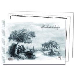 Bloc De Dibujo Pacsa Con Espiral Liso 2 Taladros Fº Prolongado 140G. 20H (Set de 10) Precio: 31.89000048. SKU: B14SMFFD6Z