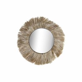 Espejo de pared DKD Home Decor Natural Bali 64 x 3 x 64 cm Precio: 89.49999982. SKU: S3029634