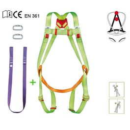 Ponsa Arnés de Seguridad Frontal/Dorsal EN361 con Elemento de Amarre y 2 Mosquetones Precio: 21.78999944. SKU: B1GSZ7QAFE