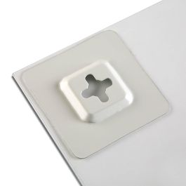 Perchero Wash & Brush Blanco Versa 3x12x36 cm - Cristal Perchero Wash & Brush Blanco Versa 3x12x36 cm - Cristal