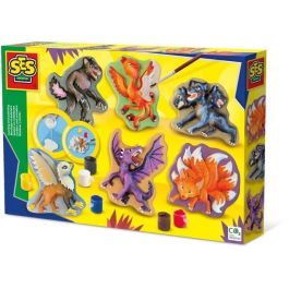 Fundición y pintura - Criaturas míticas - Pasatiempos creativos - SES CREATIVE - Fundir y pintar figuras míticas. Precio: 24.89000008. SKU: B1BLAG392F