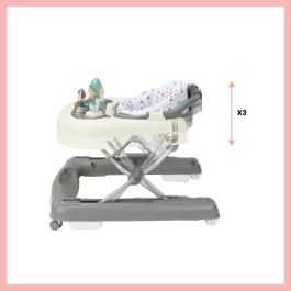 Andador-Empujador BABYMOOV - Escalable - Plegable compacto - Musical, Zinc Andador-Empujador BABYMOOV - Escalable - Plegable compacto - Musical, Zinc