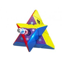 Moyu Weilong Pyraminx M - Pyraminx MagLev de gama alta con imanes ajustables y sistema MagLev, interior morado Precio: 20.9500005. SKU: B16P7PRR2J