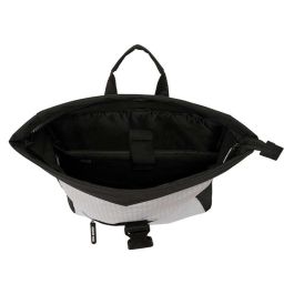 Mochila para Portátil Real Madrid C.F. 24/25 Blanco Gris 28 x 42 x 13 cm