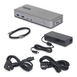 Hub USB Startech 201UE-USBC-DOCK Gris