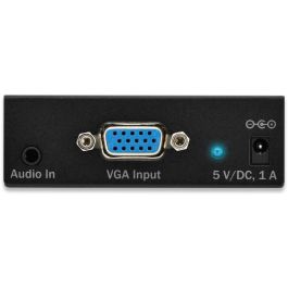 DIGITUS Extensor VGA UTP Set para Transmisor y Receptor AV, hasta 300m y 1920x1200 píxeles de resolución