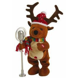 Creaciones Llopis Figura Decorativa Navideña Papa Noel, Perrito o Reno con Micrófono y Funciona con Pilas, 30 cm Precio: 16.68999948. SKU: B1F4254BNS