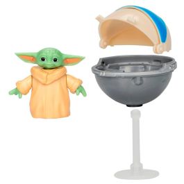 Hasbro G0101 Figura de Acción Grogu Star Wars Epic Hero Series Articulada con Aeronave 2.5 cm +4 años