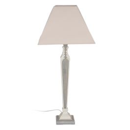 Lámpara Mesa Gris Resina-Tejido 44 X 44 X 100 cm Precio: 111.5015. SKU: B1KHFL6WRV