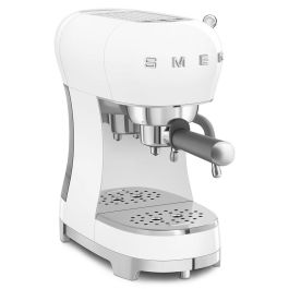 Smeg ECF02WHEU Cafetera Estilo Años 50 Blanca